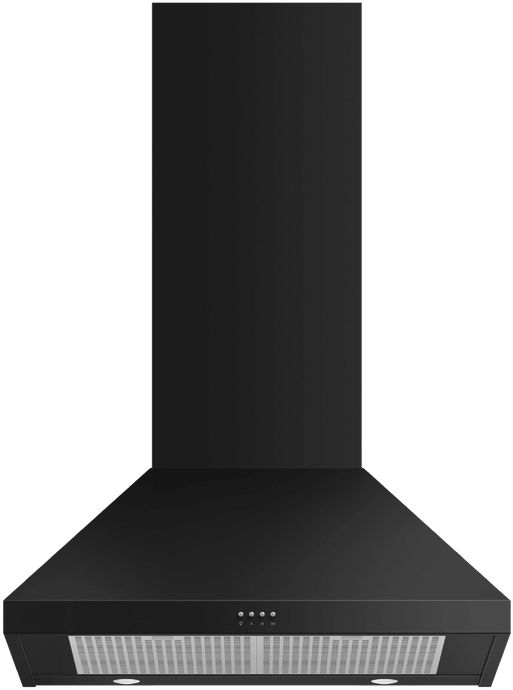 Fisher Paykel Series 7 30" Black Wall Mounted Range Hood-1