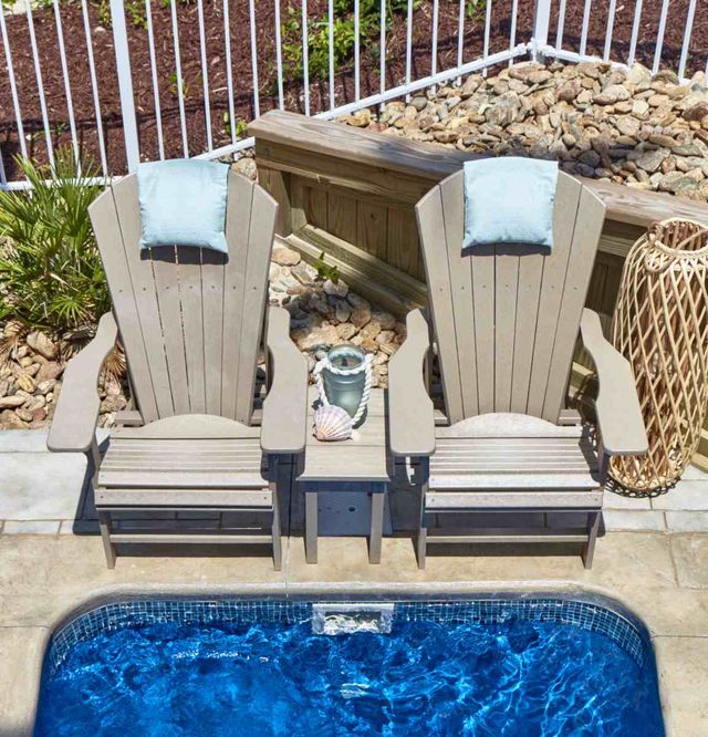 C.R. Plastic Generation Line Beige Upright Adirondack-2