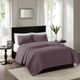Olliix by Madison Park Purple King/California King Quebec Reversible Coverlet Set-3