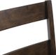 Elements International Laredo 5-Piece Walnut/Chocolate Counter Height Dining Set-3