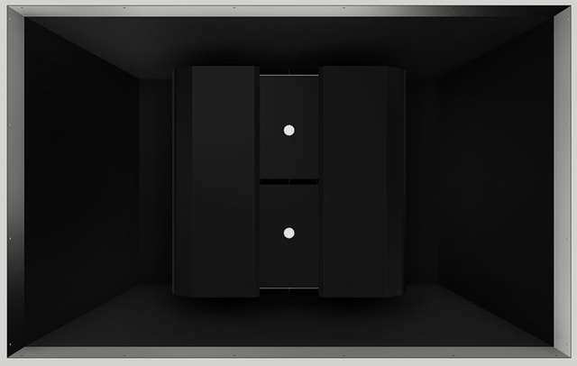 Vent-A-Hood® 48" Black Island Liner Insert-1