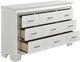 Homelegance® Allura White Dresser-3