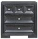 Furniture of America® Hatton Cross Weathered Black Nighstand-3