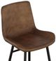 Fairfield® Nadia Brown/Matte Black Bar Stool-4