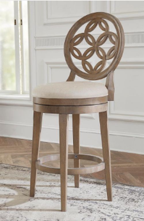HH2 Home Savona Bar Stool with Circle Back Design-2