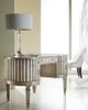 Hooker® Furniture Melange® Champagne Fluted Kidney Desk-1