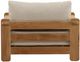 Dovetail Furniture Julie Fairfax Natural/Taupe Olefin/Wooden Outdoor Sofa Chair-3