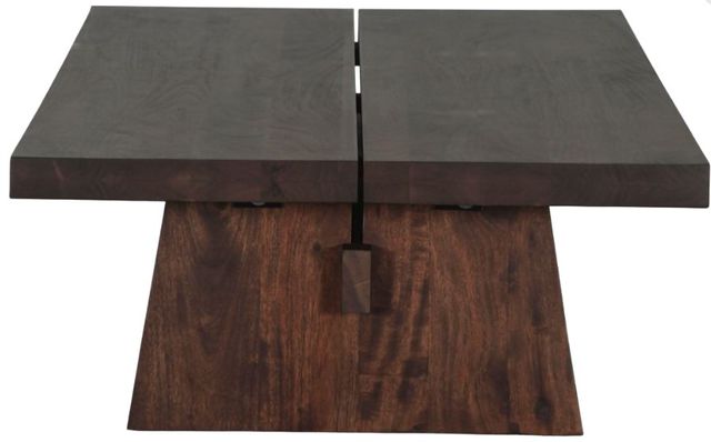 Home Trends & Design Piedmont Coffee Bean Coffee Table-2