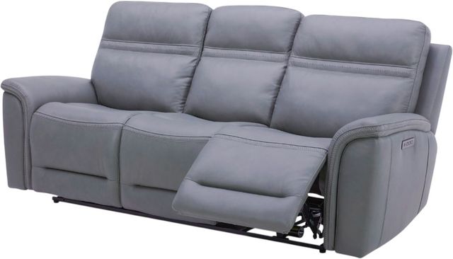 Liberty Furniture Cooper 3-Piece Blue Gray Leather Power Reclining Living Room Seating Set-2
