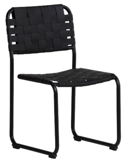 Moe's Home Collection Moma 2-Piece Black Dining Side Chair Set-0