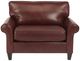 Flexsteel® Westside Burgundy Chair and a Half-1