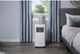 GE® 5100 BTU's White Portable Air Conditioner-5