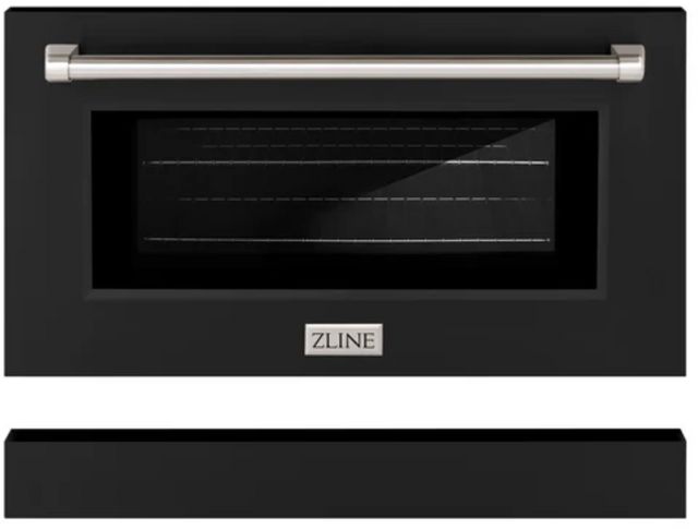 ZLINE 36" Black Matte Range Door