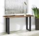 Coast2Coast Home™ Bozeman Brown Console Table with Black Base-1