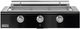 Caliber™ Rockwell Social 3-Burner Gloss Black Built-In Liquid Propane Grill with Chrome Hardware-0