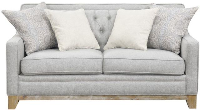 Emerald Home Jaizel Wickham Gray Loveseat-1