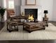 International Furniture Direct Loft Brown Gray End Table-1
