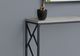 Monarch Specialties Inc. Grey 44"L Hall Console Table with Black Metal Base -2