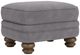 Flexsteel® Bay Bridge Gray Charcoal Ottoman-0