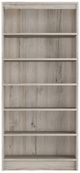 Perdue Woodworks Big Chester Frosted Pine 6-Shelves Bookcase-1