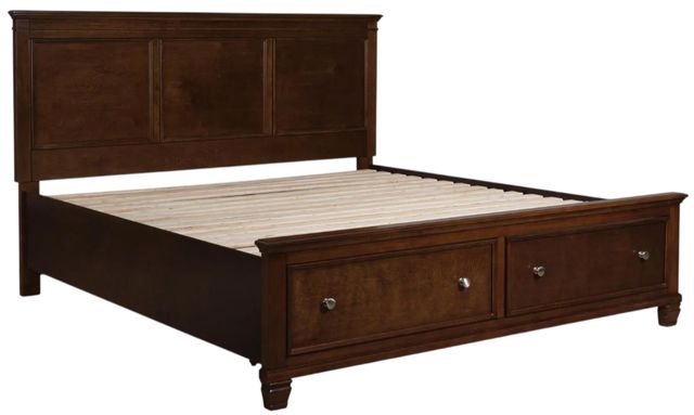 Signature Design by Ashley® Danabrin Brown King Panel Storage Bed-0