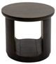 YHD Orbite Dark Brown Matte Side Table-0