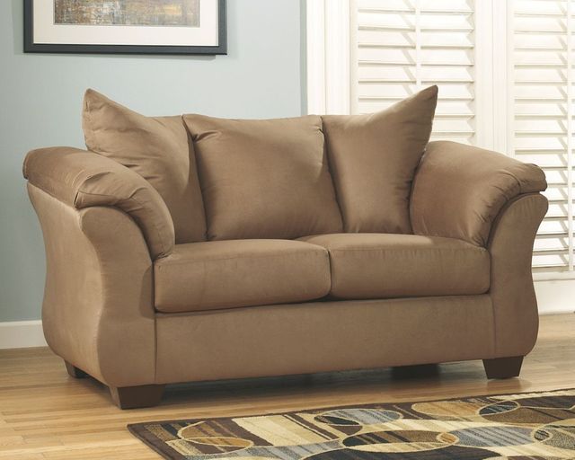 Signature Design by Ashley® Darcy Mocha Loveseat-3