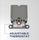 GE® 28 Gallon Gray Electric Water Heater-5