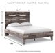 Signature Design by Ashley® Neilsville Multi Gray Full Panel Platform Bed-4