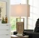Stylecraft Oak Silver Table Lamp-3