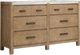 Magnussen Home® Plum Creek Sierra Brown Drawer Dresser-0