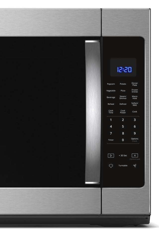 Whirlpool® 2.1 Cu. Ft. Fingerprint Resistant Stainless Steel Over The Range Microwave-1