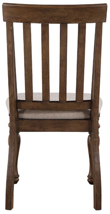 Steve Silver Co. Joanna Caramel/Oatmeal Upholstered Dining Side Chair-3