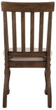 Steve Silver Co. Joanna Caramel/Oatmeal Upholstered Dining Side Chair-4