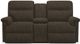 La-Z-Boy® Jay Java Power Reclining Loveseat with Console-0