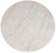 TOV Furniture Cynthia Travertine/Walnut Brown Concrete Indoor/Outdoor Round Dining Table-4