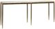 Harp & Finial® Ardin Bronze/White Marble Top Console-0