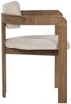 Classic Home Labelle Tan Oak Dining Arm chair-3