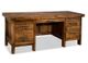 Handstone Rafters Executive Desk with Pencil drawer with flip down front-0