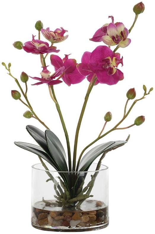 Uttermost® Glory Orchid Fuchsia Artificial Foliage-0