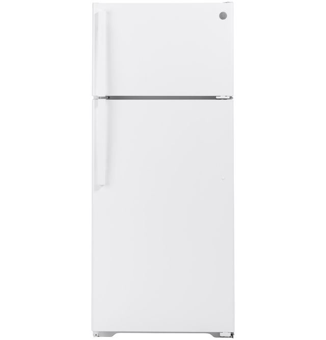GE® 4 Piece White Electric Kitchen Package-1