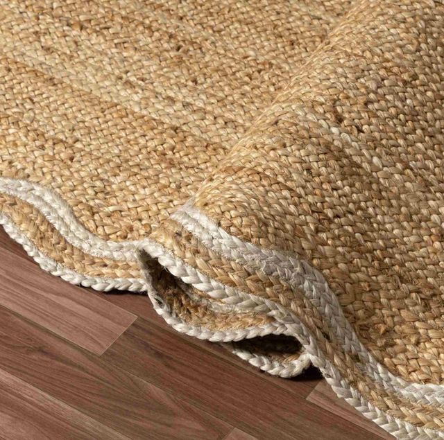 LR Home Scallop Ivory/Natural 8'x10' Area Rug-2
