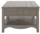Signature Design by Ashley® Charina Antique Gray Cocktail Table-3