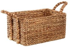 Dovetail Furniture Anapos 2-Piece Natural Basket Set