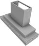 Vent-A-Hood® 60" Stainless Steel Contemporary Wall Mount Range Hood-3