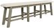Jofran Inc. Telluride Beige/Driftwood Counter Bench-0