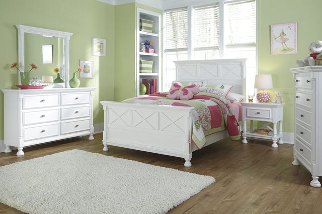 Signature Design by Ashley® Kaslyn White Nightstand-3