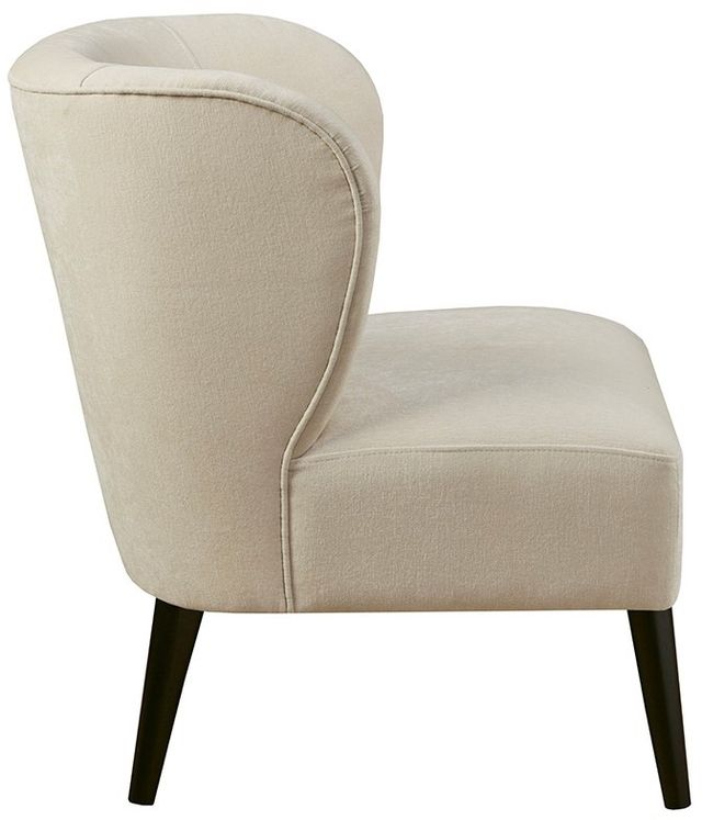 Olliix by Madison Park Bartlett Cream Armless Accent Chair-3