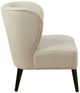 Olliix by Madison Park Bartlett Cream Armless Accent Chair-3