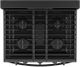 Whirlpool® 30" Black Freestanding Gas Range with Air Cooking Technology-1